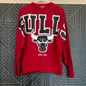Mitchell & Ness Chicago Bulls Crewneck shirt